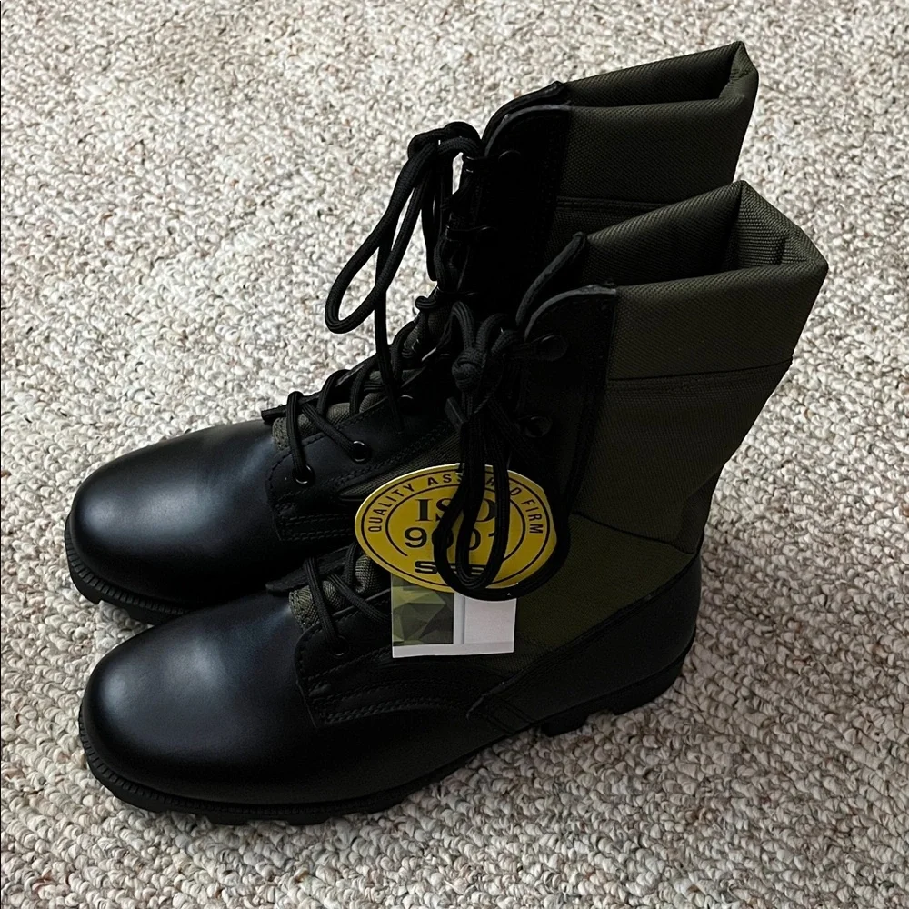 Wideway Military Combat Boots - Picture 1 of 6